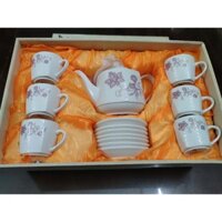 Bộ ấm chén sứ đẹp Hàn Quốc