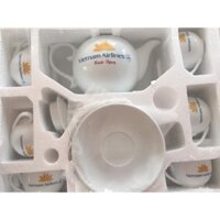 BỘ ẤM CHÉN SỨ HÃNG HÀNG KHÔNG