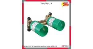 Bộ âm cho vòi lavabo treo tường Axor 589.50.219