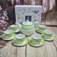 bộ ấm trà Camellia sứ Minh Long 1.1L - bộ ấm trà sứ Minh Long 1.1L