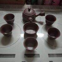 BỘ ẤM TRÀ NHẬT ĐẤT NUNG CÓ TRIỆN.