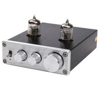 Bộ Ampli Đèn 6J1 Chỉnh Bass-Treble FX-Audio TUBE-03 - Hàng Chính Hãng - Bạc