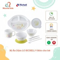 Bộ Ăn Dặm LO RICHELL 9 Món cao cấp cho bé