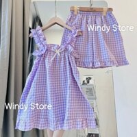 Bộ áo 2 dây đẹp  quần đùi bảng lớn