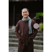 Bộ áo bà ba nam bộ nâu đen - Có bộ bà ba Bigsize- may sỉ bà ba toàn quốc - May bộ bà ba theo yêu cầu