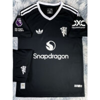 Bộ áo bóng đá MU-Manchester United màu đen mùa giải 2024-2025 hàng Thailand