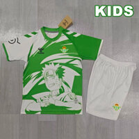 Bộ áo bóng đá trẻ em Real Betis X Naruto 2025