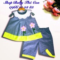Bộ áo cổ lá sen