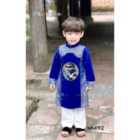 Bộ áo dài cho bé trai diện lễ tết noel giáng sinh năm mới từ 8-40kg hàng thiết kế cao cấp
