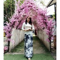 BỘ ÁO DÀI CÔ BA SÀI GÒN HÀNG THIẾT KẾ KÈM QUẦN- BY2084