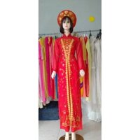 Bộ áo dài kim sa size sml