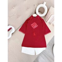 Bộ áo dài Như Ý cho bé gái mang đến vẻ đẹp truyền thống kết hợp với sự hiện đại, phù hợp cho các dịp lễ hội và sự kiện đ