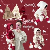 Bộ Áo Hoodie Kèm Quần Dài Bằng Vải Bông Dễ Thương Thời Trang Mùa Đông Cho Bé 0-3 Tuổi