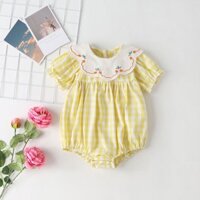 Bộ Áo Liền Quần Bằng Vải cotton Dễ Thương Cho Bé