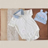 Bộ Áo Liền Thân, Body Chip/bodysuite Baby Gap xuất dư xịn ,Cộc Tay, 100% Cotton Thoáng Mát