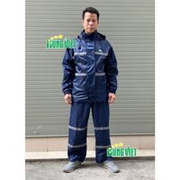 Bộ áo mưa 2 lớp phản quang chính hãng Hưng Việt