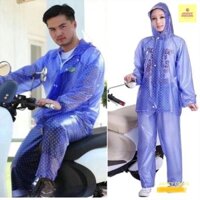 Bộ áo mưa nhựa dẻo chống thấm siêu bền