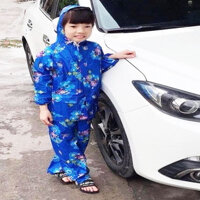 Bộ Áo Mưa Trẻ Em Vải Dù Hoạt Hình Cho Bé Từ 3-10 Tuổi, Áo Mưa Trẻ Em Chống Thấm - BÉ TRAI - SỐ 3