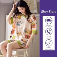 Bộ áo phông nữ rẻ đẹp unisex form rộng AP011