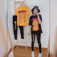 Bộ áo phông quần dài hình ẢNH THẬT KÈM VIDEO