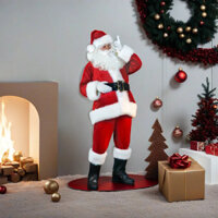 Bộ áo quần Ông Già Noel nguyên liệu Nhung thời thượng giành riêng cho Người Lớn vua decor