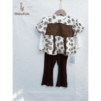 Bộ áo quần vải thun 3 món cho bé gái SK10