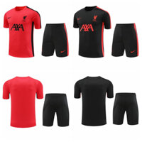 Bộ áo tập Liverpool mùa giải 2024-25 Bộ áo sơ mi & quần short thể thao bóng đá