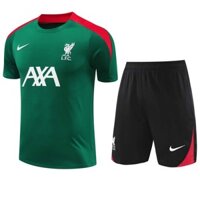 Bộ áo tập Liverpool mùa giải 2024-25 Bộ áo sơ mi & quần short thể thao bóng đá