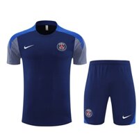 Bộ áo tập luyện PSG mùa giải 2025-26 Paris Saint-Germain F.C. Bộ áo sơ mi & quần short thể thao bóng đá