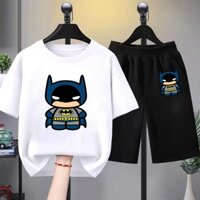 Bộ áo thun siêu nhân dơi quần đùi cho bé trai size từ 9 đến 65kg V&K SHOP