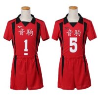 Bộ áo thun thể thao cosplay cho các chàng trai bóng chuyền, ngựa âm thanh Halloween, Tetsurou Kozume, Kenma, có sẵn trong kho