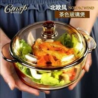 bộ âu thủy tinh kèm 4 bát