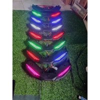 Bộ Audi.đề mi lưới tổ ong dành cho xe máy exciter 150.làm hoàn chỉnh+zắc cắm như zin.