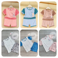 Bộ Avaler cộc sợi tre cho bé trai bé gái chính hãng