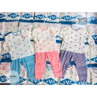 Bộ Avaler dài tay sợi tre chính hãng cao cấp bé gái bé trai