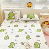 Bộ Ba Chiếc Chiếu Cao Su Kiểu Mới, Chiếu Mềm Điều Hòa Ký Túc Xá HỌC SINH, Chiếu Lụa Băng Mùa Hè Gấp, Chiếu Mát Cao Su