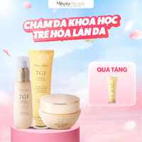 Bộ ba chống lão hóa và tái tạo da, giúp da rạng rỡ và tươi trẻ - 7GF Foam, Essence, Cream