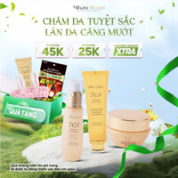Bộ ba chống lão hóa và tái tạo da, giúp da rạng rỡ và tươi trẻ - 7GF Foam, Essence, Cream