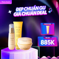 Bộ ba chống lão hóa và tái tạo da, giúp da rạng rỡ và tươi trẻ - 7GF Foam, Essence, Cream