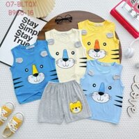 Bộ Ba Lỗ Siêu Nhân Người Nhện Cho Bé Trai Vải Thun Lạnh Loại 1 Chính Hãng Minlybaby Mềm Mát  - BLNN