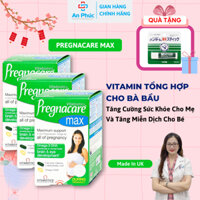 Bộ Ba Pregnacare Max + Calcium Mix + Ferrolip - Vitamin Tổng Hợp Cho Bà Bầu, Bổ Sung Sắt, Canxi, DHA, Omega 3