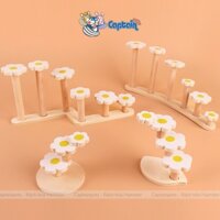 Bộ bậc thang hoa cúc trang trí lồng, chuồng Hamster