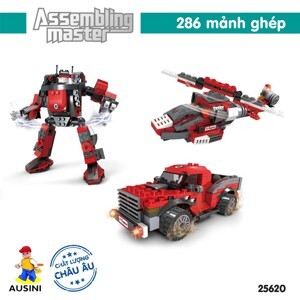 Bộ bậc thầy lắp ghép 3 trong 1 Ausini 25620