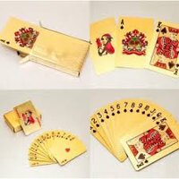 Bộ bài 52 lá mạ vàng cao cấp Tmark (1 block 100 bộ)