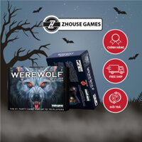Bộ bài board game Ma Sói Ultimate Werewolf Deluxe Edition 78 lá giải trí, xả stress cho cặp đôi bạn bè gia đình Zhouse