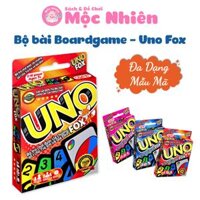 Bộ bài Boardgame - Uno Fox hiệu Foxi - UNO cao cấp-trò chơi thẻ bài siêu hay cuốn hút-gắn kết bạn bè gia đình