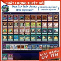 Bộ bài in giá rẻ Deck Tam Thần (Slifer + Obelisk + Ra)