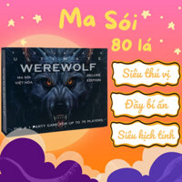 Bộ Bài Ma sói 80 Thẻ Việt Hóa Bản Mới Game Nhập Vai, Werewolf Ultimate Deluxe và hướng dẫn chi tiết tiếng việt