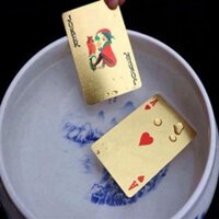 Bộ bài mạ vàng 24k chống nước( huế)