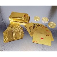 Bộ Bài Mạ Vàng 24k